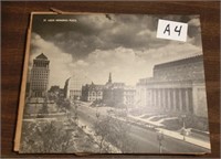 50 Jumbo postcards St.Louis Memorial Plaza 1940