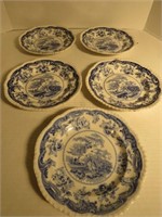5 Antique Plates