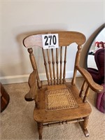 Antique childs rocking chair