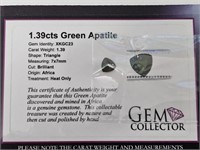 1.39cts Green Apatite