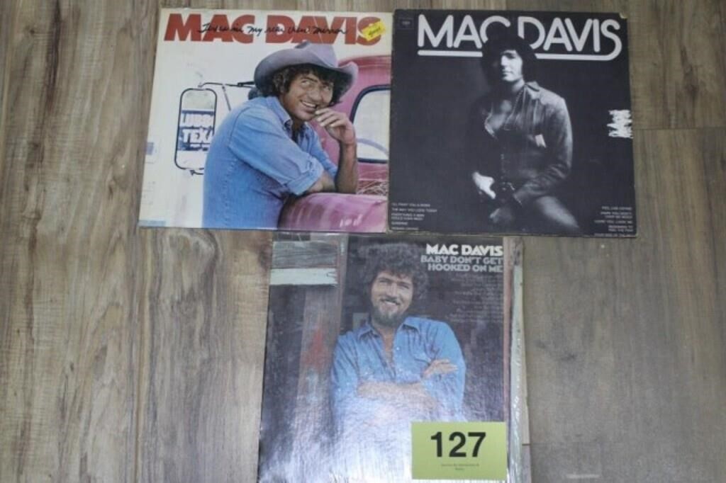 THREE MAC DAVIS ALBUMS