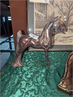 Warm blood horse statue