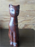 Redwood cat 9"h, ear shows wear