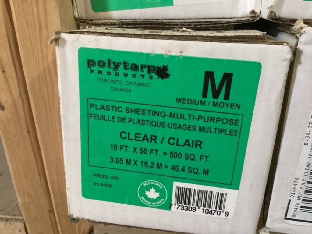 Clear plastic