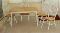 Table and 4 chairs