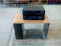 Cabinet and 2 VCR's