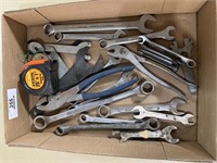 Misc wrenches-pliers-tape