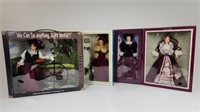 4 Victorian Style Barbies New in Boxes