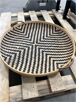 Weaved Basket, With Hooks