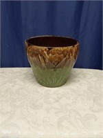 Green/Brown Planter Crock