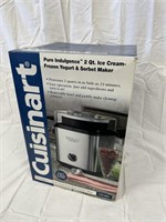 NEW Cuisinart Ice Cream / Frozen Yogurt Maker