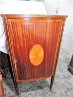 Antique Satin, Wood Inlay Music Stand