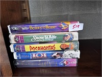 VHS TAPES NEVER OPENED DISNEY