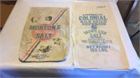 Morton's Salt & Colonial Bags