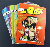 Super As. Lot de 20 fascicules (1979)