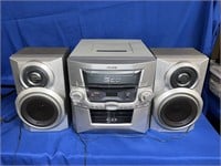 AUDIOVOX 5CD CHANGER HOME SYSTEM STEREO