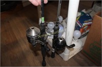 2 ZEBCO RODS AND REELS