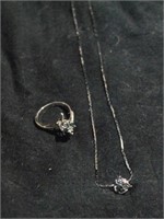 necklace and ring set