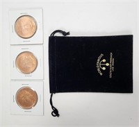 Pawn Stars Copper Round Set with Pouch