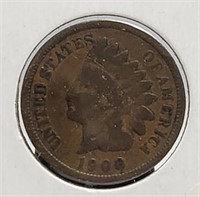 1908 India Head Penny US