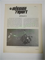 Original 1969 NASA Mission Report for Apollo 9!
