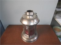 Sliver Lantern Battery Operated Candle