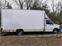 1993 chevy box truck with refer 300,000 miles,