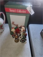 Vintage Santa's Collection  Figures w/ Box