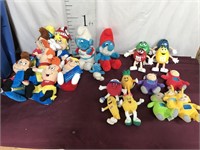 Dolls/Toys - Teletubbies, Smurfs, Snap Crackle Pop