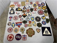 Assorted Patches including emergency first aid,