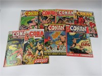 Conan The Barbarian #8-15 Marvel