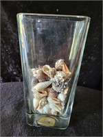 Decorative Vase With Seashells