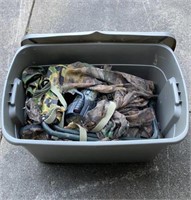Tote of Hunting Camo Seats & More