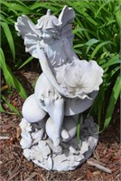 21" Garden Fairy Yard Statue
