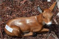 14" Deer Yard Statue