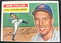 1956 Topps #200 Bob Feller HOF Mid grade Condition