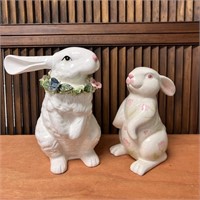Ceramic Bunny Décor