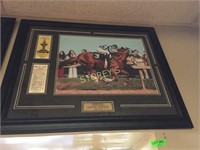 Secretariat Race Horse Framed Picture