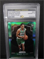 Tremont Waters graded Rookie Card Gem Mint 10