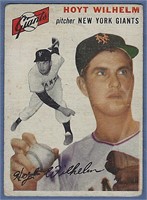 1954 Topps #36 Hoyt Wilhelm New York Giants