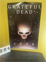 Grateful Dead 1988 Poster