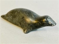 INUIT CARVED SOAPSTONE SEAL