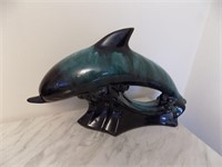 Blue Mountain Pottery  Dolphin 16" Long