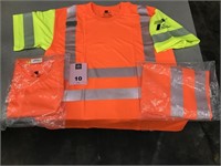 Lot of 5 HIGH VISIBILITY T-Shirts, XL