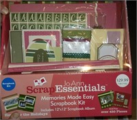 Like New JoAnn Scrap Essentials Kit - Scrapbook -
