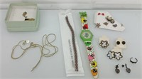 Jewelry lot new and used