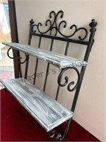 Iron & Wood Shelf Unit