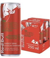 BB 12/23 Red Bull Energy Drink Watermelon 250mlx4