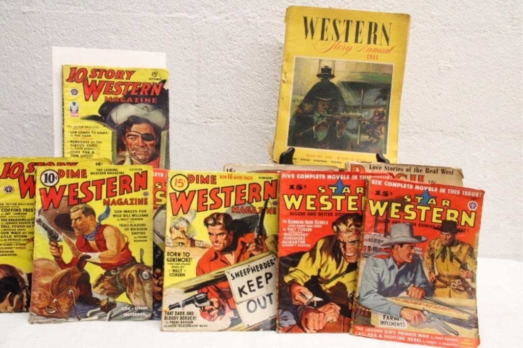 1940s WESTERN MAGAZINES