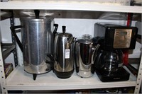 (4) Coffee Pots
